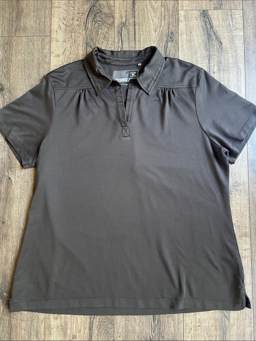 Cutter & Buck Gray short sleeved Polo